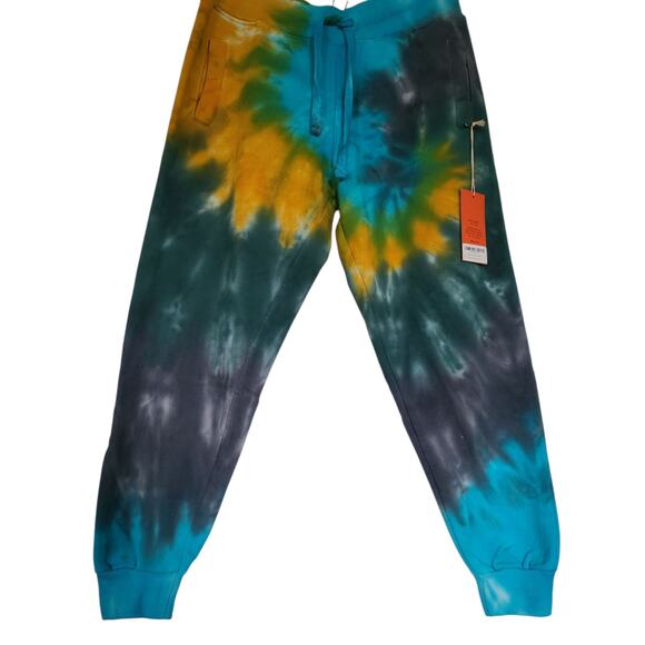 La Detresse Limeade Tie-dye Sweatpants Size Large NWT - Picture 5 of 9